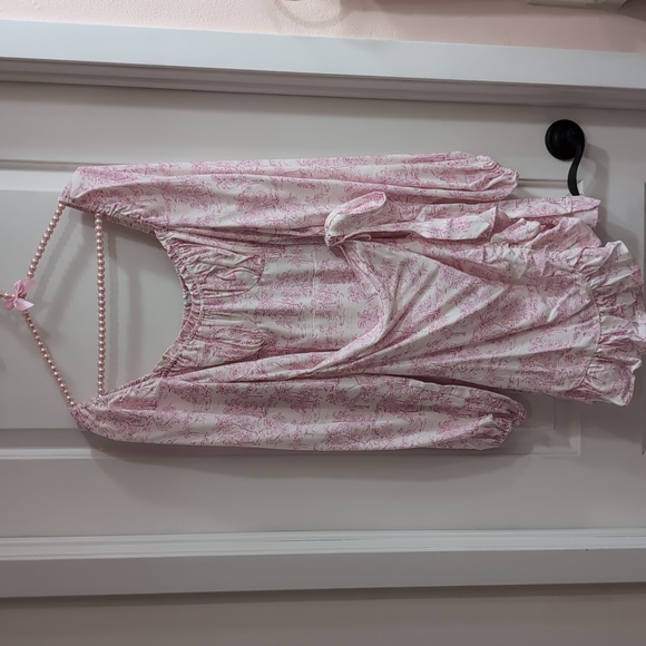 Pink and white BCBGeneration wrap dress XS - Picture 4 of 8